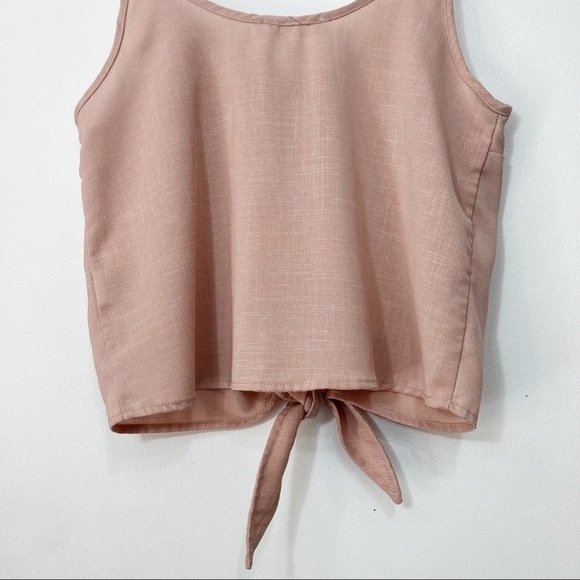 Love Tree Pink Cutout Tank Top Size S - Picture 12 of 16